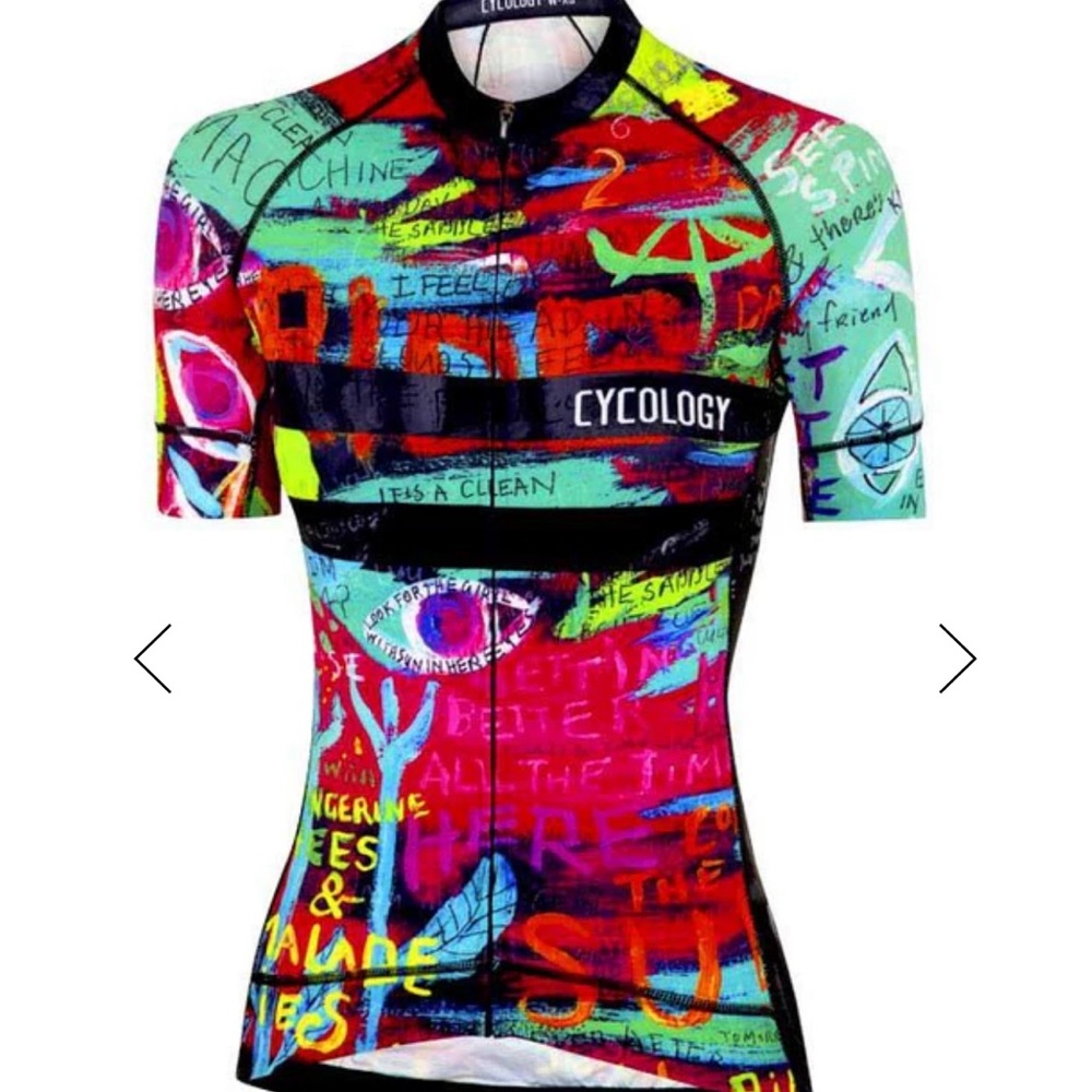 Cycology Womens Cycling Jersey -Worn once